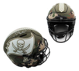 Tom Brady Signed Tampa Bay Buccaneers Speed Flex Authentic Ripped STS NFL Helmet