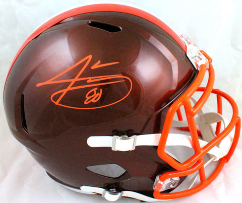 Jarvis Landry Autographed Cleveland Browns F/S Flash Speed Helmet-Beckett W Holo