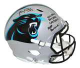 Luke Kuechly Autographed Carolina Panthers Authentic Speed Helmet BAS 28274