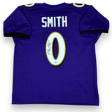 Roquan Smith Autographed Signed Jersey - Purple - Beckett Authenticated