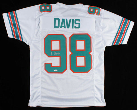 Raekwon Davis Signed Miami Dolphins Jersey (JSA COA) 2020 2nd Rd Pk Alabama D.T.