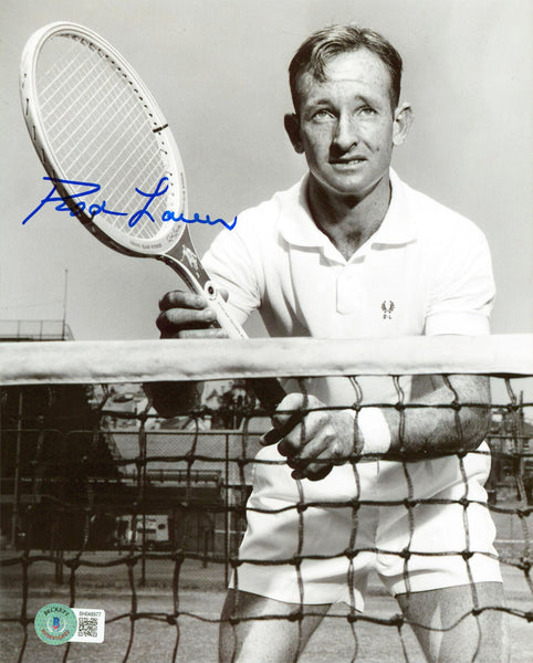 Rod Laver Authentic Signed 8x10 Black & White Photo Autographed BAS #BH048977