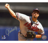 John Smoltz Signed Atlanta Braves Unframed 8x10 MLB Photo - Horizontal w- Silver