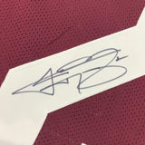 Autographed/Signed Johnny Manziel Texas A&M Maroon Stat College Jersey JSA COA