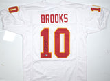 Derrick Brooks Autographed White College Style Jersey - Beckett W Hologram