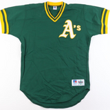 Terry Steinbach Signed Oakland Athletics Jersey (Beckett) A's 3xAll Star Catcher