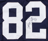 Jimmy Smith Signed Cowboys Jersey (JSA COA) 2xSuper Bowl Champ XXVII, XXVIII