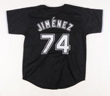 Eloy Jimenez Signed Chicago White Sox Jersey (JSA COA) 2020 Silver Slugger Award