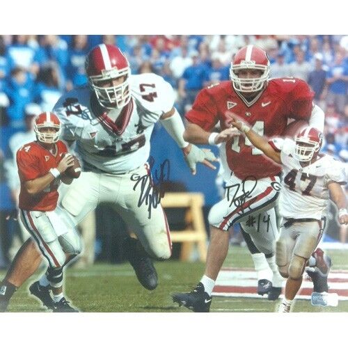 David Greene & David Pollack Autographed/Signed Georgia Bulldogs 11x14 Collage