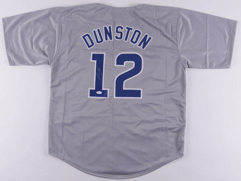 Shawon Dunston Signed Chicago Cubs Jersey (JSA QR Card) Shortstop (1985-1997)