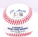 Joe Girardi Autographed Rawlings OML Baseball w/ 4x WS Champs - Beckett W Holo