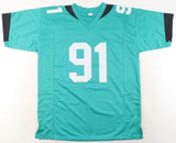 Arik Armstead Signed Jacksonville Jaguars Jersey (Beckett) 2015 1st Rnd Pck / DE