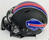 Gregory Rousseau Signed Buffalo Bills Speed Mini Helmet JSA Signature Debut COA