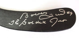 Bobby Hull Signed Full-Size Hockey Stick Inscribed "The Golden Jet" (JSA COA)