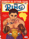 Vic Toweel Autographed Signed The Ring Magazine Cover PSA/DNA #S48761