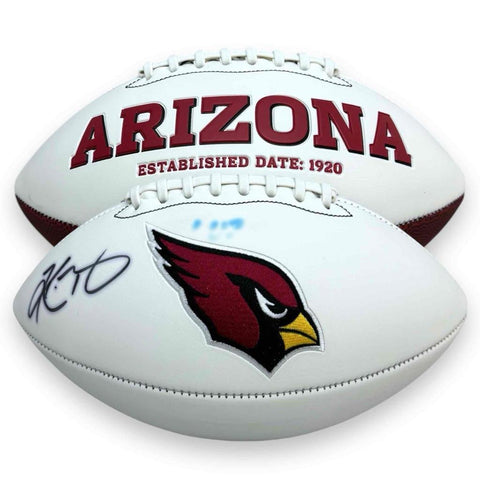 Kyler Murray Autographed Signed Arizona Cardinals Logo Football - Beckett