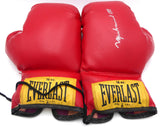 Muhammad Ali Autographed Signed Red Everlast Boxing Gloves PSA/DNA #AM09646