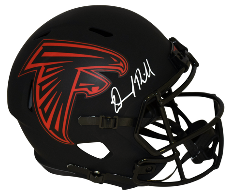 DESMOND RIDDER SIGNED ATLANTA FALCONS ECLIPSE FULL SIZE SPEED HELMET BECKETT