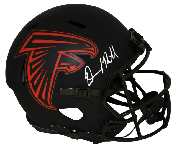 DESMOND RIDDER SIGNED ATLANTA FALCONS ECLIPSE FULL SIZE SPEED HELMET BECKETT