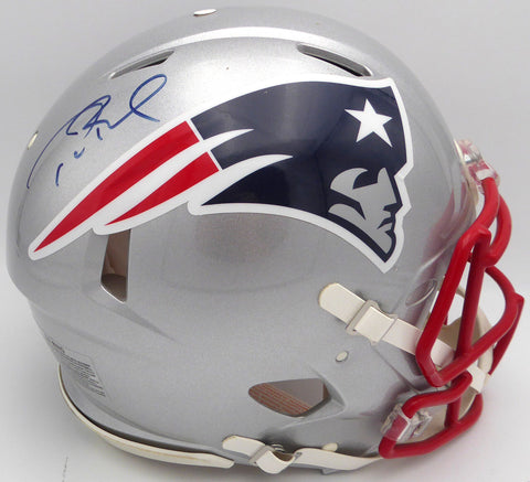 Tom Brady Autographed Full Size Authentic Helmet Patriots TriStar Holo #1901965