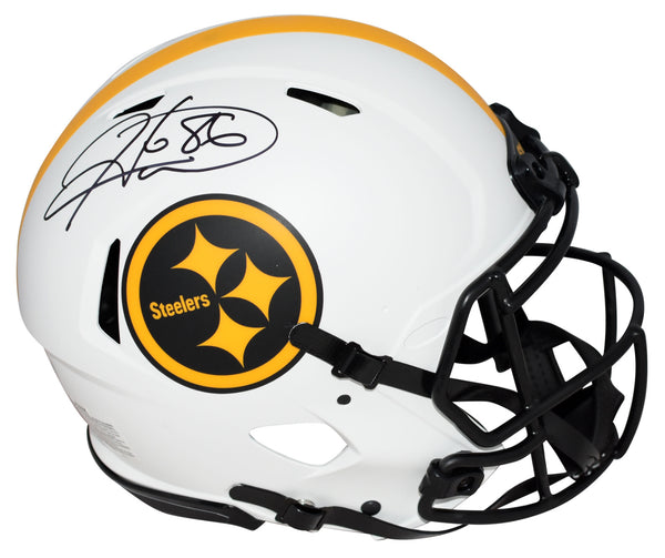 HINES WARD SIGNED PITTSBURGH STEELERS LUNAR AUTHENTIC SPEED HELMET BECKETT