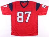 C. J. Fiedorowicz Signed Texans Jersey (JSA COA) Houston Tight End / Unv of Iowa