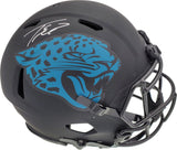 TRAVIS ETIENNE AUTOGRAPHED JAGUARS ECLIPSE BLACK FULL SIZE HELMET BECKETT 194884