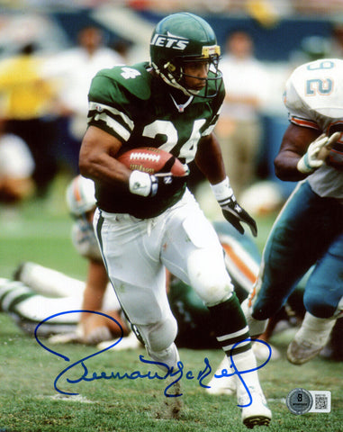 Freeman McNeil Autographed New York Jets 8x10 Photo Beckett 47776