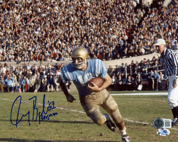 Gary Beban Autographed UCLA Bruins 8x10 Photo Heisman Beckett 47225