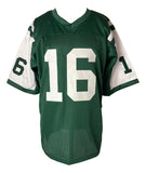 Vinny Testaverde Signed New York Jets Jersey (Beckett) #1 Overall Draft Pk 1987