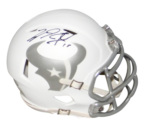 WILL FULLER AUTOGRAPHED SIGNED HOUSTON TEXANS ICE SPEED MINI HELMET TRISTAR