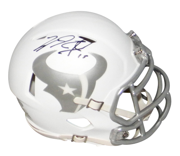 WILL FULLER AUTOGRAPHED SIGNED HOUSTON TEXANS ICE SPEED MINI HELMET TRISTAR