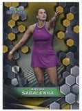 2024 Topps Graphite Tennis Aryna Sabalenka Gold Refractor /25 #150