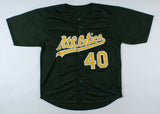 Bartolo Colon Signed Oakland Athletics Jersey Inscribed "Big Sexy"(JSA COA) A's