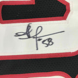 FRAMED Autographed/Signed JORDAN HICKS 33x42 Arizona Black Jersey JSA COA Auto