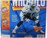 Deion Sanders Autographed Honey Frosted Wheaties Box Flattened BAS 34581