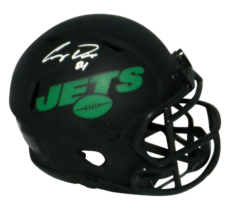 COREY DAVIS AUTOGRAPHED SIGNED NEW YORK JETS ECLIPSE SPEED MINI HELMET BECKETT