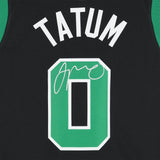 Jayson Tatum Celtics Signed Black Jordan Statement Swingman Jersey FANATICS