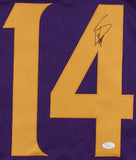 Stefon Diggs Signed Vikings Color Rush Jersey (JSA COA) Minnesota Wide Receiver