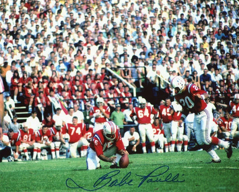 Vito Babe Parilli New England Patriots Signed 8x10 Photo Patriots Alumni COA