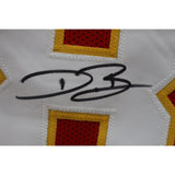 Dwayne Bowe Autographed/Signed Pro Style Red XL Jersey Beckett 48417