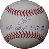 Christian Encarnacion-Strand Signed Cincinnati Reds Baseball Debut FAN 46713