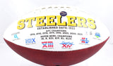 Donnie Shell Autographed Pittsburgh Steelers Logo Football w/HOF- Beckett W Holo