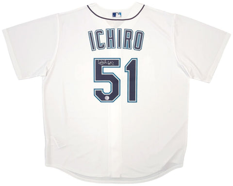 Ichiro Suzuki Signed Seattle Mariners Nike Baseball Jersey Suzuki COA