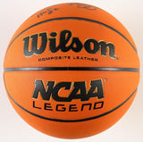 Bob Huggins Signed NCAA Basketball West Virginia Mountaineers (JSA) HOF Coach