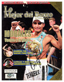 Erik Morales Autographed Signed Magazine Beckett BAS QR #BH26990