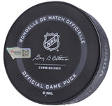 JURAJ SLAFKOVSKY Autographed Canadians Official Game Puck FANATICS