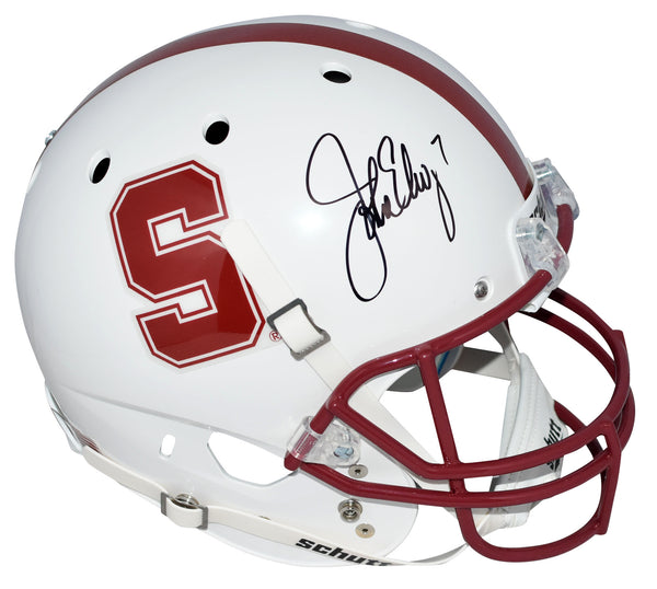 JOHN ELWAY AUTOGRAPHED STANFORD CARDINAL FULL SIZE HELMET BECKETT