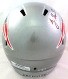 Rodney Harrison Autographed NE Patriots F/S Speed Helmet- Beckett W *Black