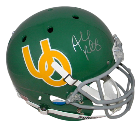 BOBBY MOORE AHMAD RASHAD AUTOGRAPHED SIGNED OREGON DUCKS FULL SIZE TB HELMET JSA